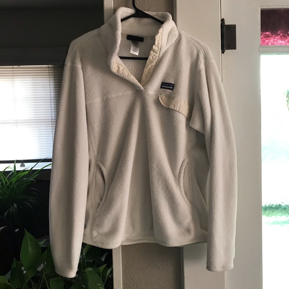 White Patagonia Sweater